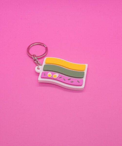 Raktų pakabukas Šaltibarščių trispalvė