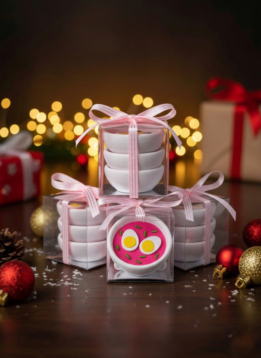 Eglutės žaisliukas - šaltibarščiai - Image 3